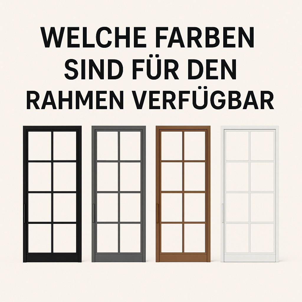 Rahmenfarben Lofttür