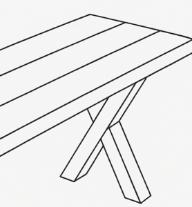 Kreuzgestell | Manufakturx.de 🛠️